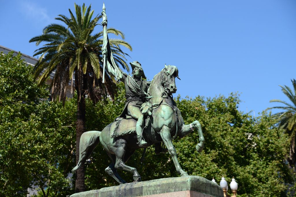 06 Equestrian Monument to General Manuel Belgrano Plaza de Mayo Buenos Aires